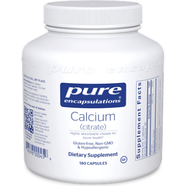 Pure Encapsulations - Calcium Citrate 150 mg 180 vcaps