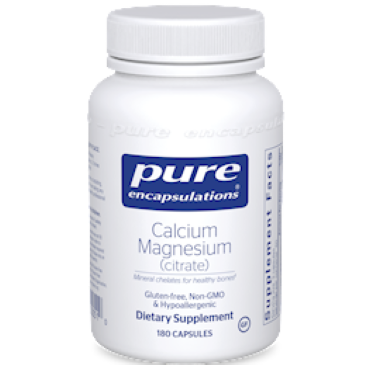 Pure Encapsulations - Calcium Mag (citrate) 80 mg 180 vcaps