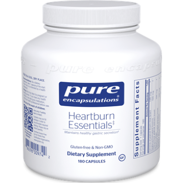 Pure Encapsulations - Heartburn Essentials 180 caps