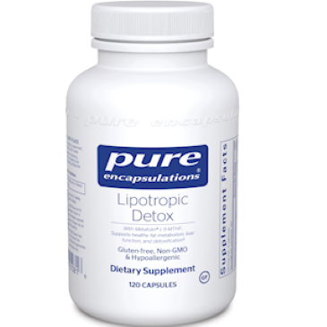 Pure Encapsulations - Lipotropic Detox 120 vcaps