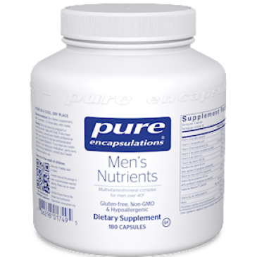 Pure Encapsulations - Mens Nutrients 180 vcaps