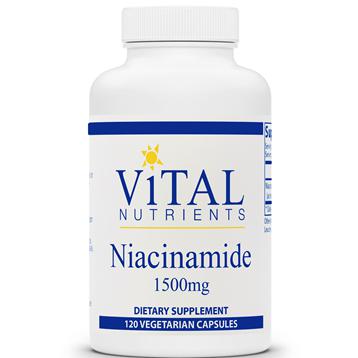 Vital Nutrients - Niacinamide 1500 mg 120 caps