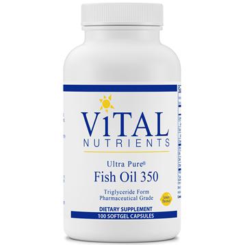 Vital Nutrients - Ultra Pure Fish Oil 350 100 gels