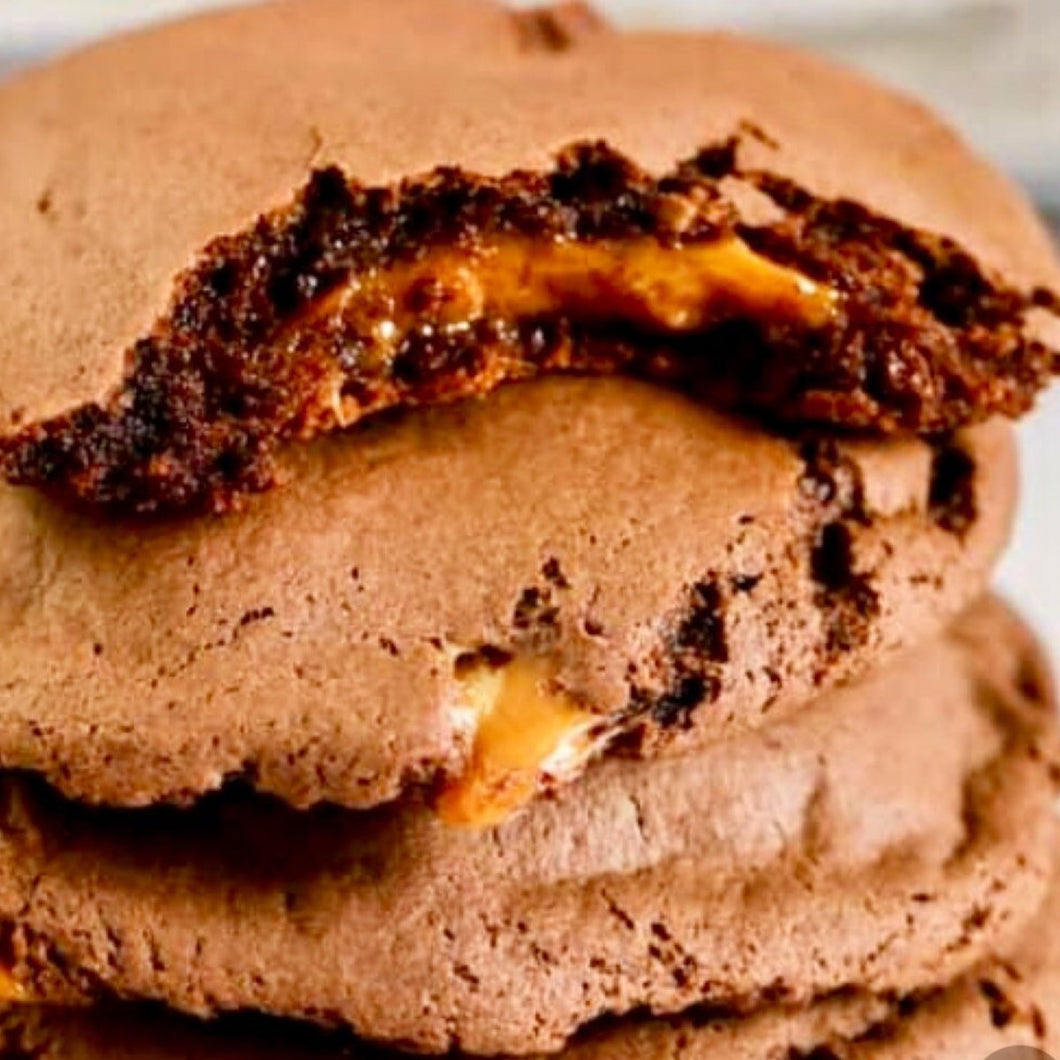 3 oz Chocolate Stuffed-Caramel Cookie 12-Pack
