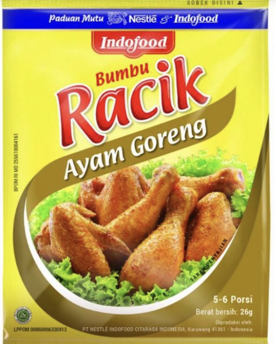 Racik ayam goreng