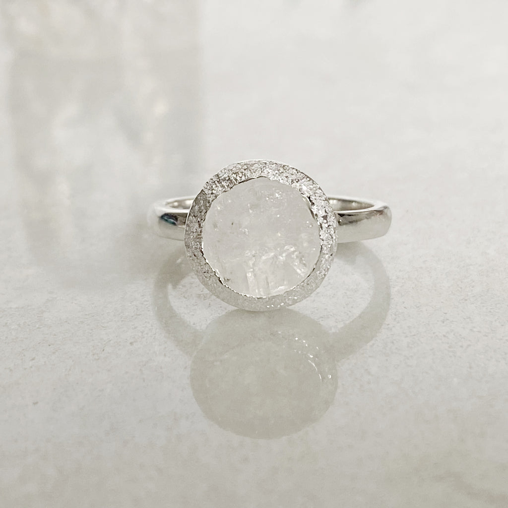 Ebba Sterling Silver Gemstone Ring Opal Rock N Rose – Rock N Rose