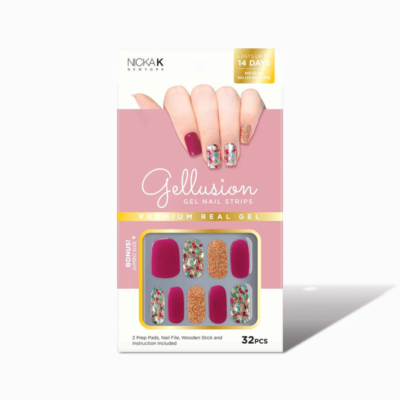 GELLUSION GEL NAIL STRIPS #NSG007 – Beauty Nation