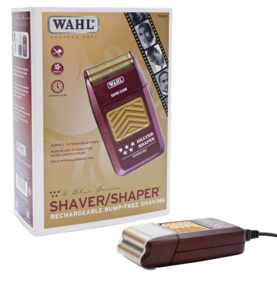 wahl rechargeable bump free 5 star shaver