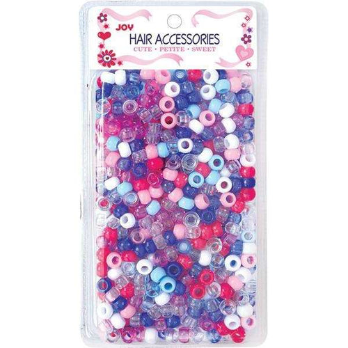 Joy Round Plastic Beads Large Size 50ct Asst Color