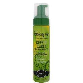 Africa's Best Texture My Way Keep It Curly Set Styling Foam 8.5 oz