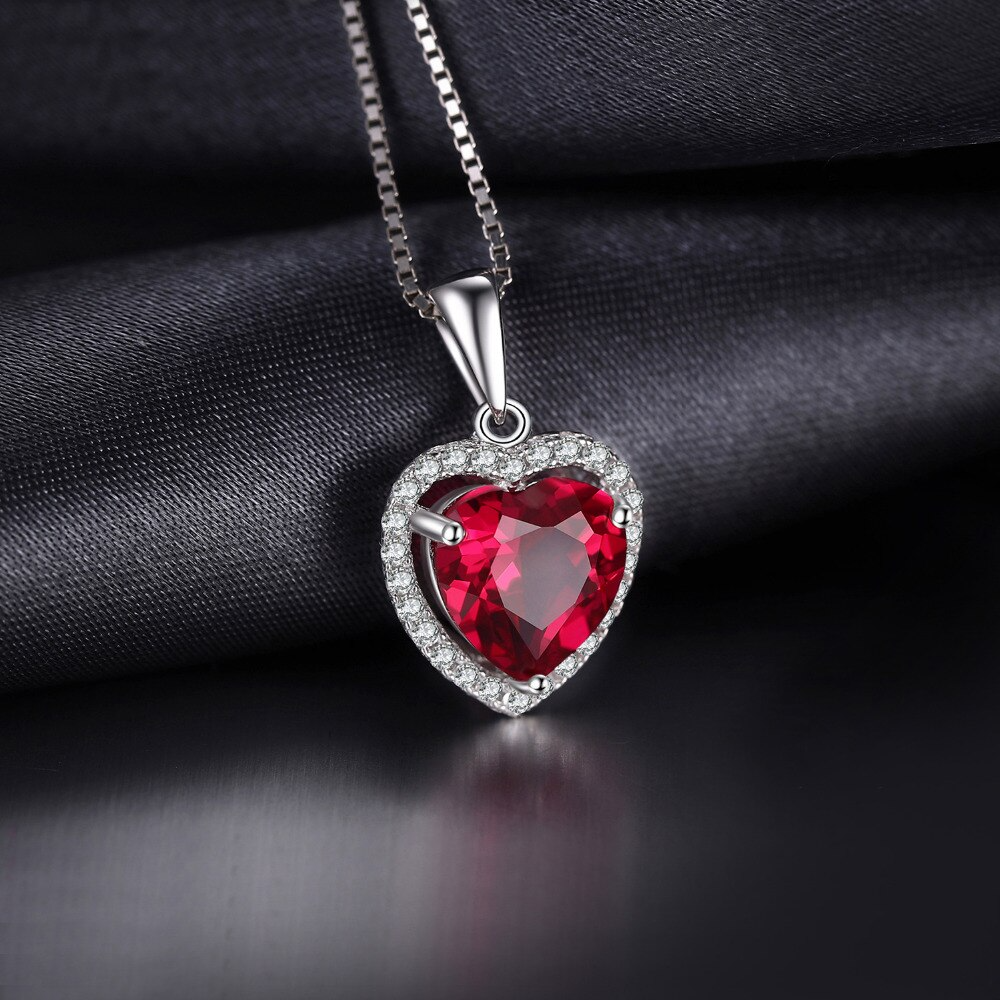 Necklace or Pendant for Women and Girls with Ruby Gem