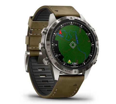 Golf course map on the Garmin MARQ Adventurer Modern Tool Watch