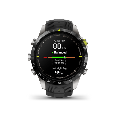 HRV on the Garmin MARQ Athlete Modern Tool Watch