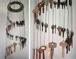 old key wind chime