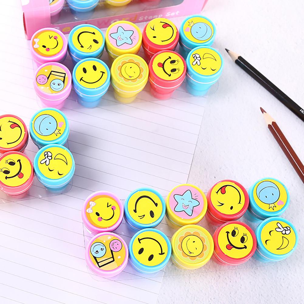 Smile Emoji Stamp Self Ink Seal Set - Bulkhunt – BulkHunt - Wholesale ...