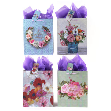 Mother's Day Gift Bags - 4 Designs, Extra Large