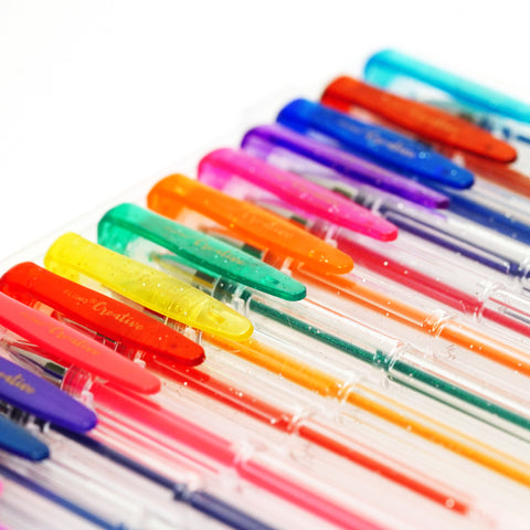 12 color gel pens set for