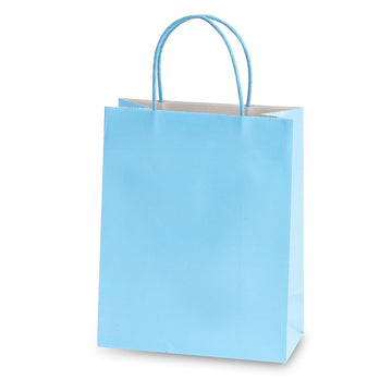 Wholesale Gift Bag- Medium- 4 Assorted Colors TIFFANY BLUE HOT PINK/LT BLUE/LT  PINL