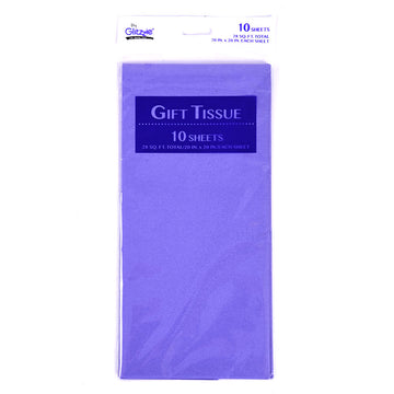 Lavex 20 x 30 10# Purple Tissue Paper Sheets - 480/Pack