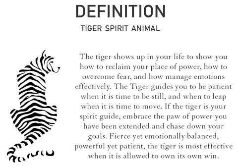 Tiger Spirit Animal