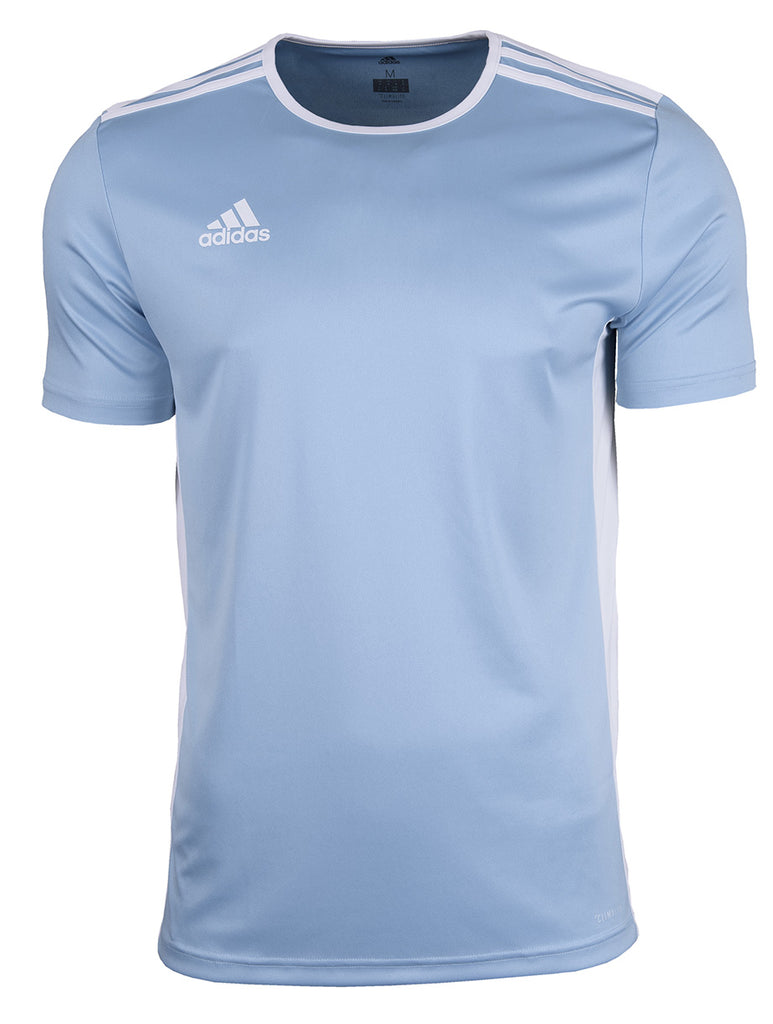 camiseta adidas azul claro