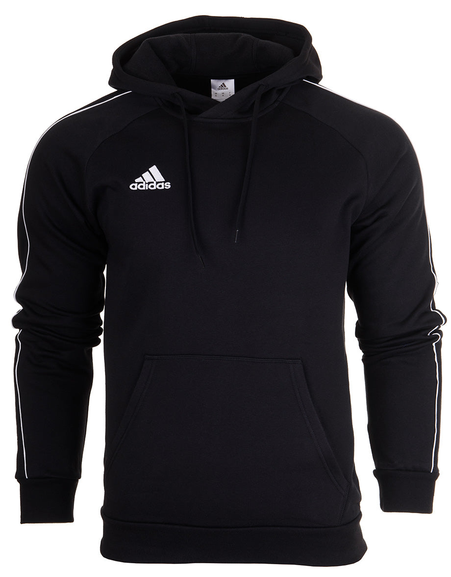 Sudadera Hombre Adidas Core 18 con capucha algodón - - negro – depor8