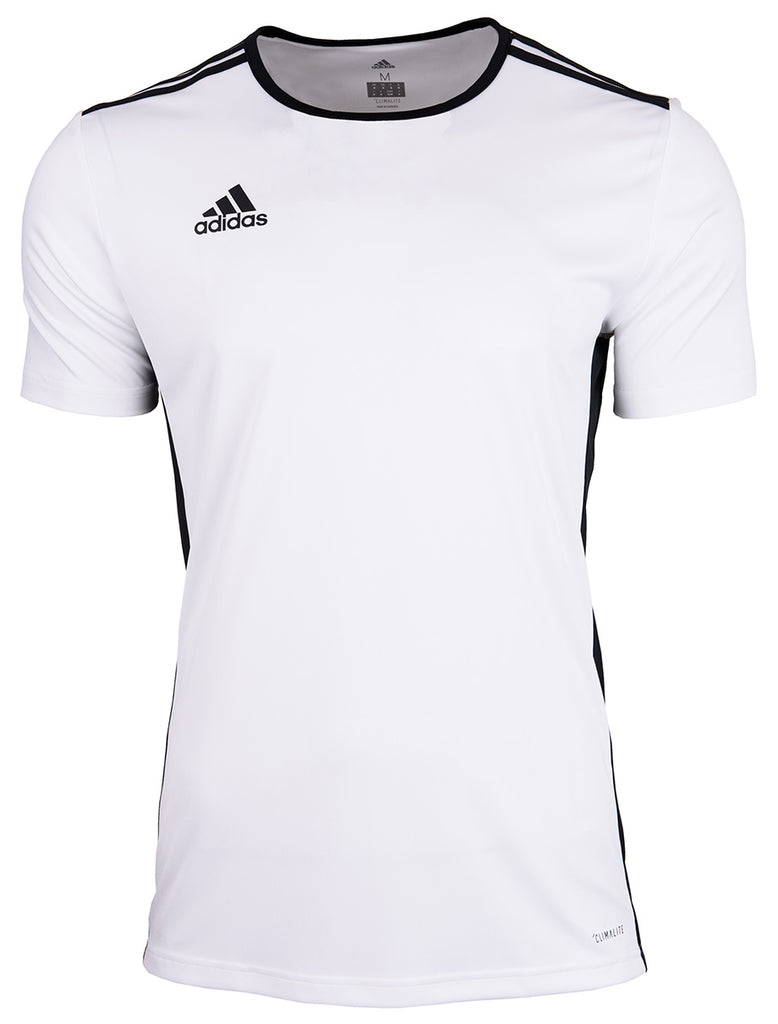 camiseta adidas hombre blanca