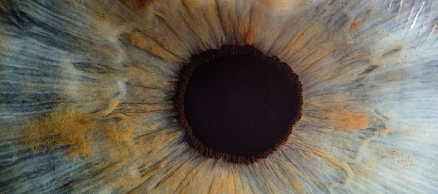 primer plano del ojo humano