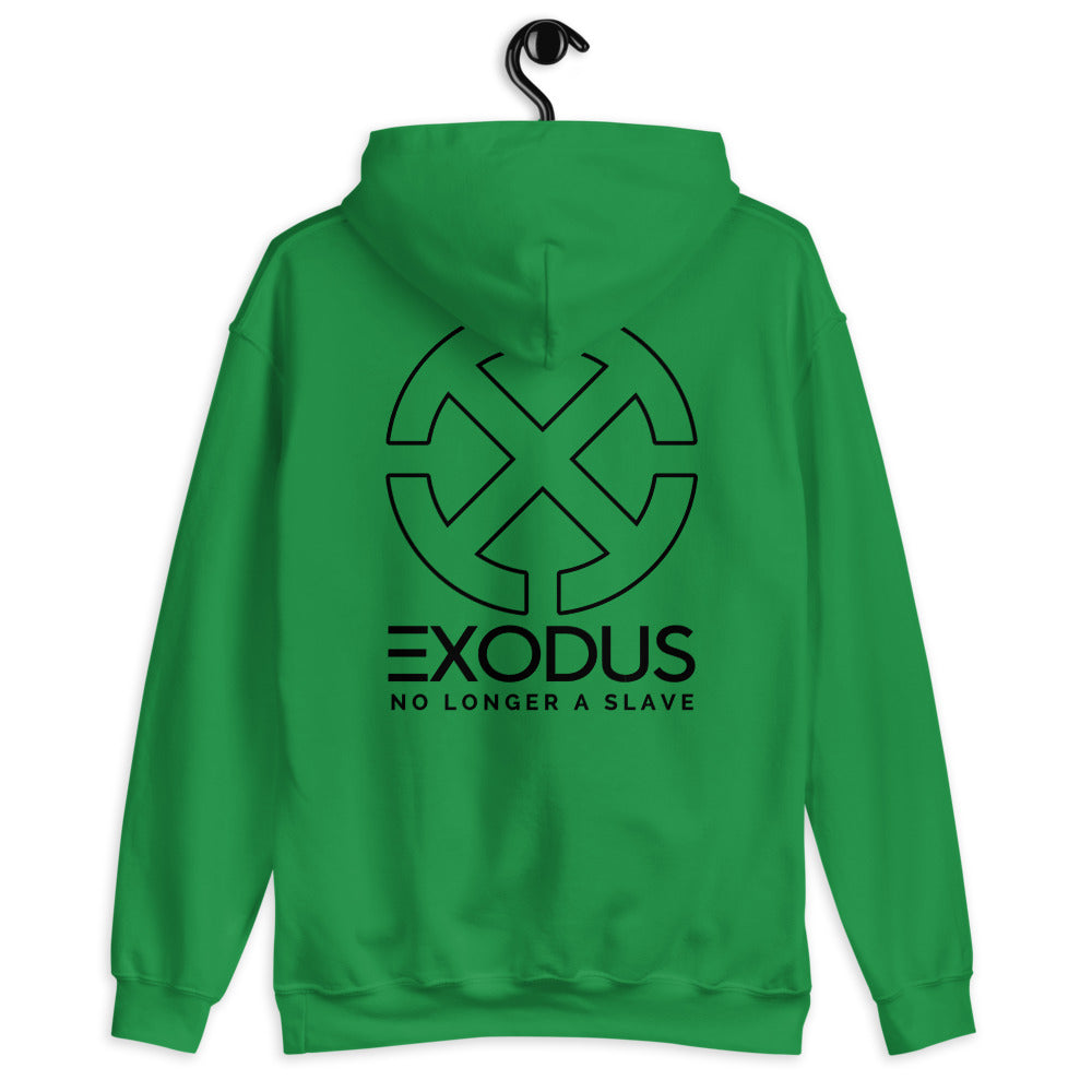 Exodus Hoodie - No Slave - Onyx