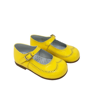 mary jane yellow shoes