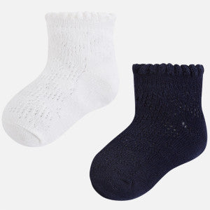 childrens navy socks