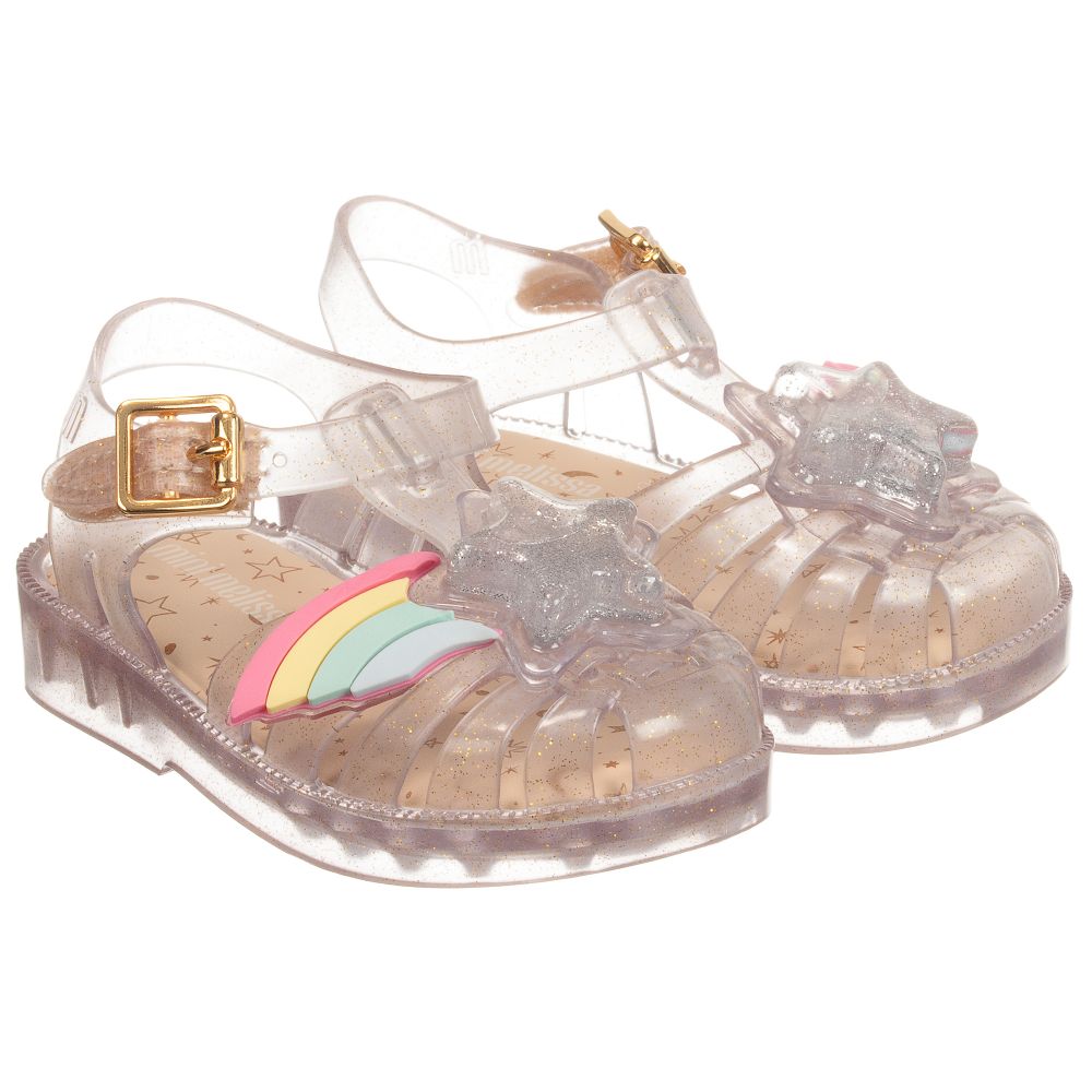 mini melissa jelly sandals