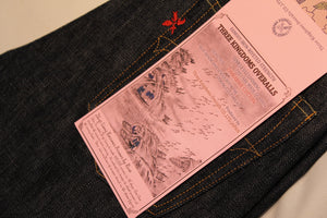 Premium 15.3oz. TK903 Relax Tapered Natural Indigo Selvedge Denim