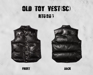 Old Toy Vest (SC) Black - Pony & Tea-Core Horsehide – Tempo
