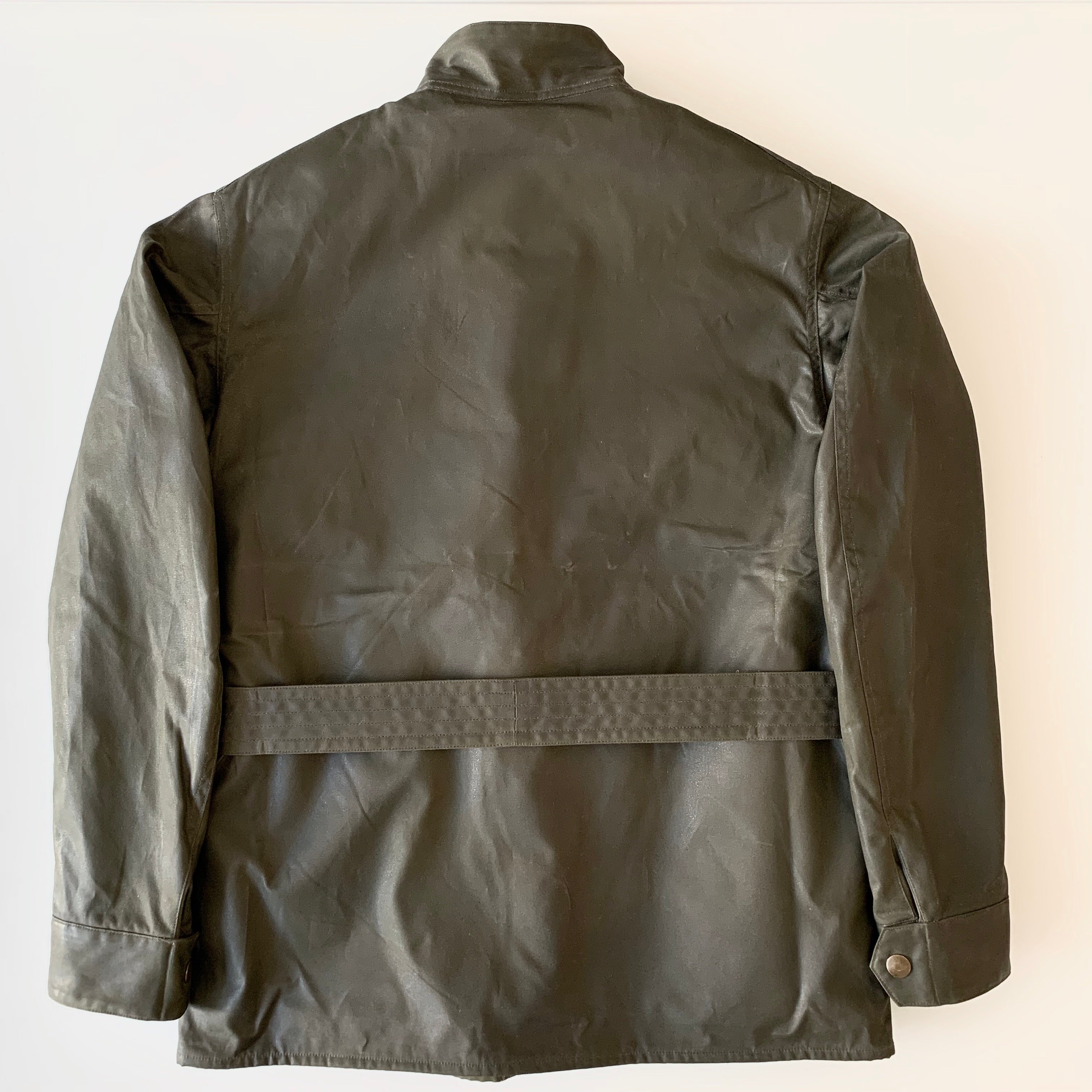 ADDICT CLOTHES Waxed Cotton BMC Jacket in Olive at TEMPO Design Store ...