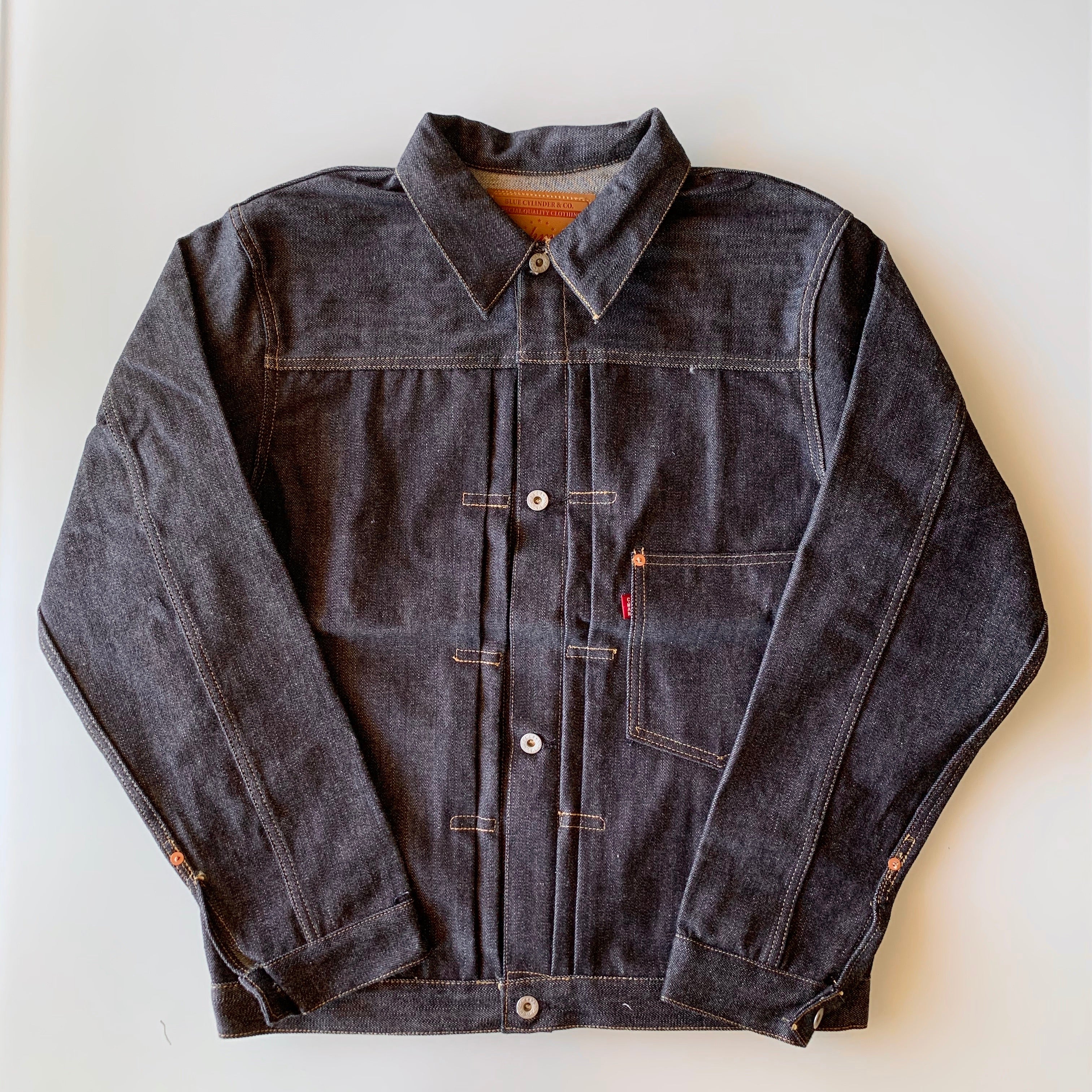 21506XX 13.5oz WWII Type I Selvedge Denim Jacket (Loom-State) – Tempo