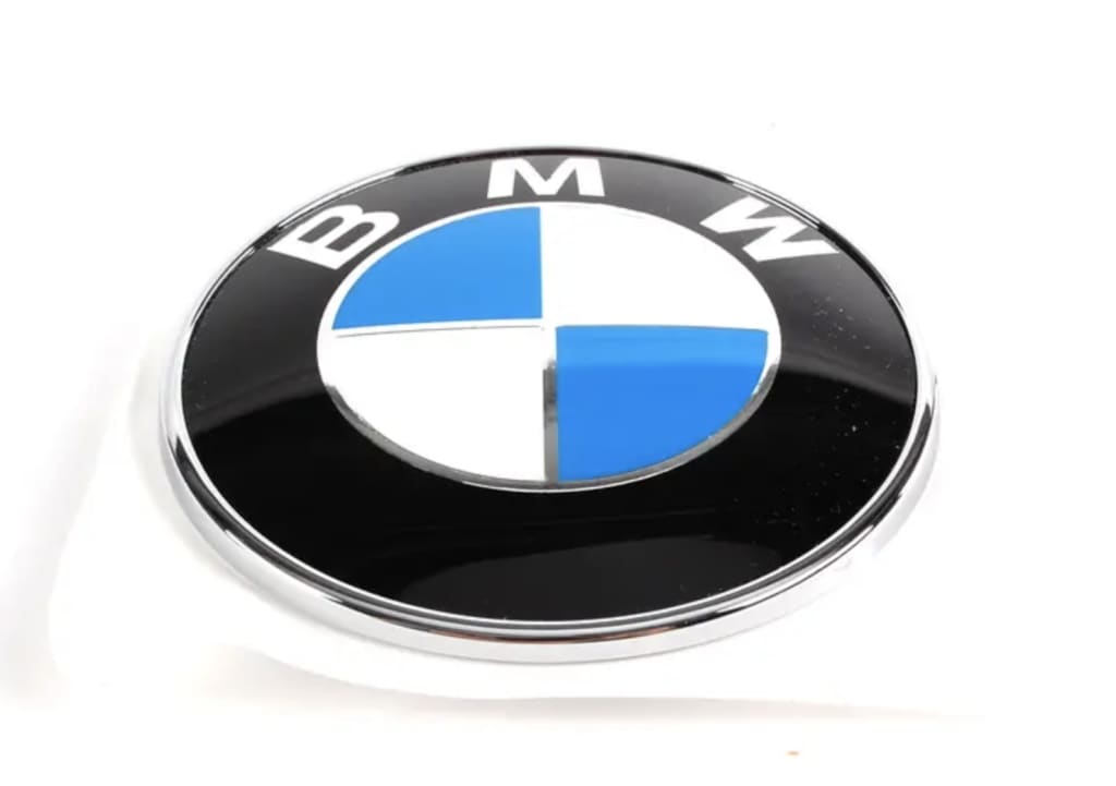 Emblema del logo BMW 76mm (cappuccio o tronco) per BMW E92. BMW originale