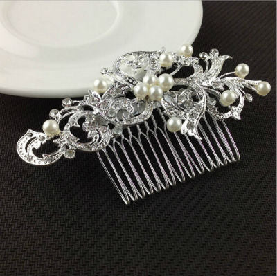 Wedding Bridal Pearl Hair Pins