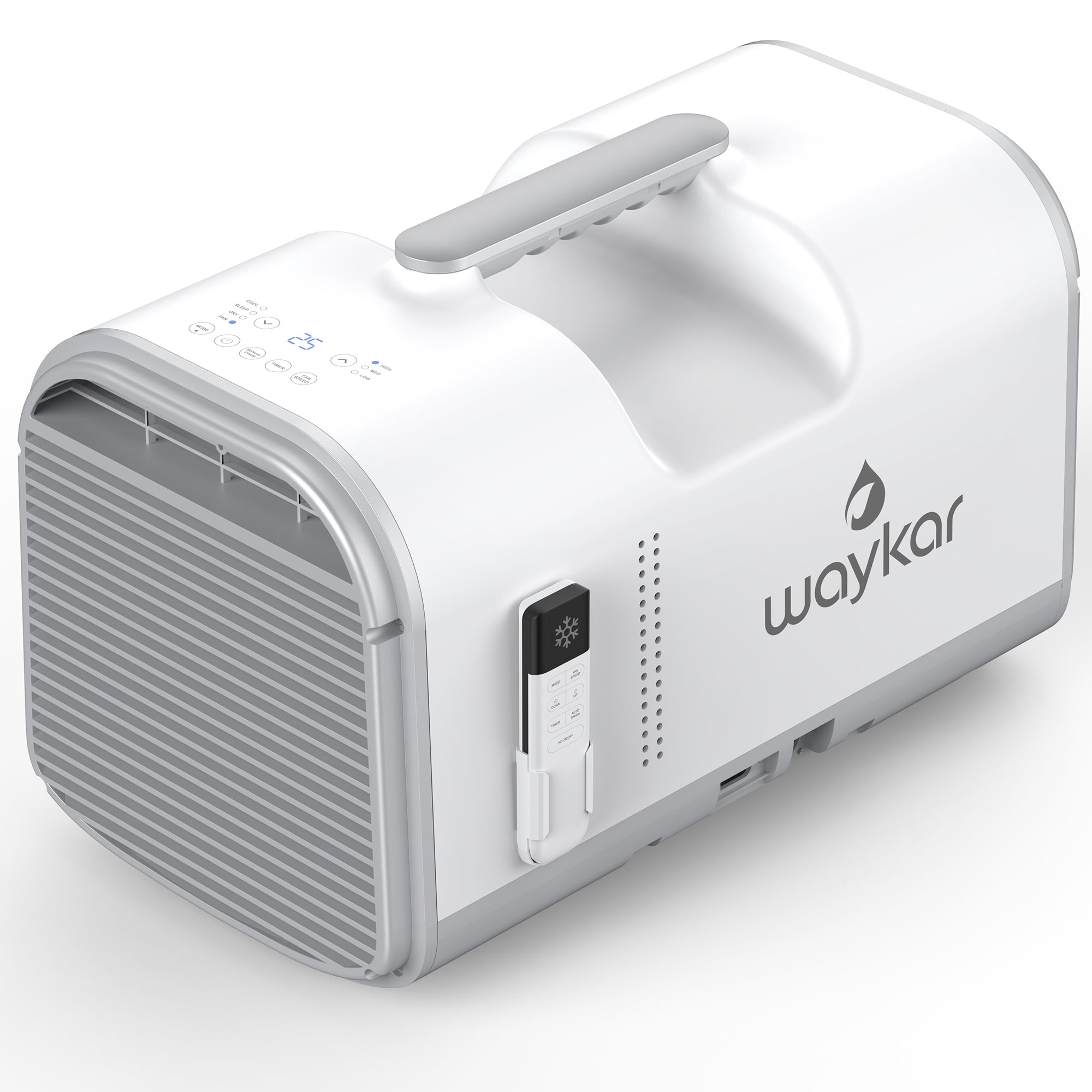 Sitvon 4500BTU Portable Air Conditioner - Ideal for Tent, Camping, RV, Covers up to 130 Sq. Ft., Low Noise, Remote Control, Features Cooling, Fan in Compact 3-in-1 AC Unit - AC Powered.