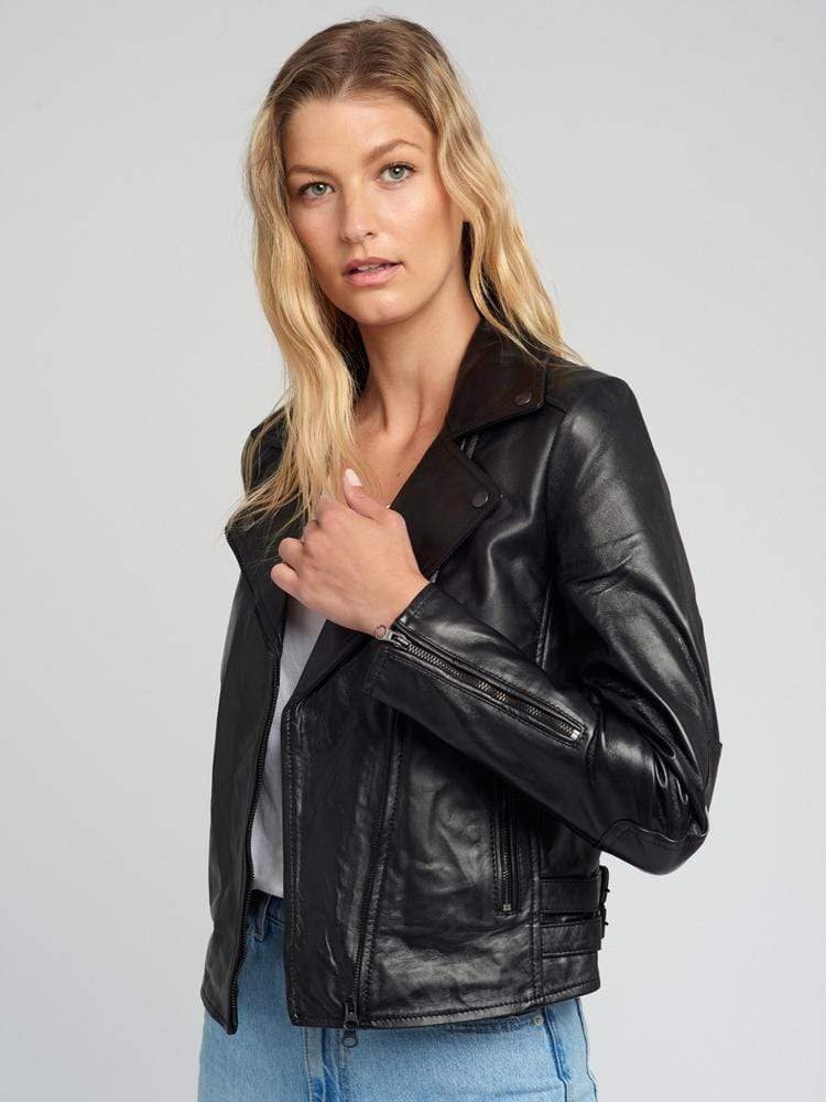 womens biker jacket sale