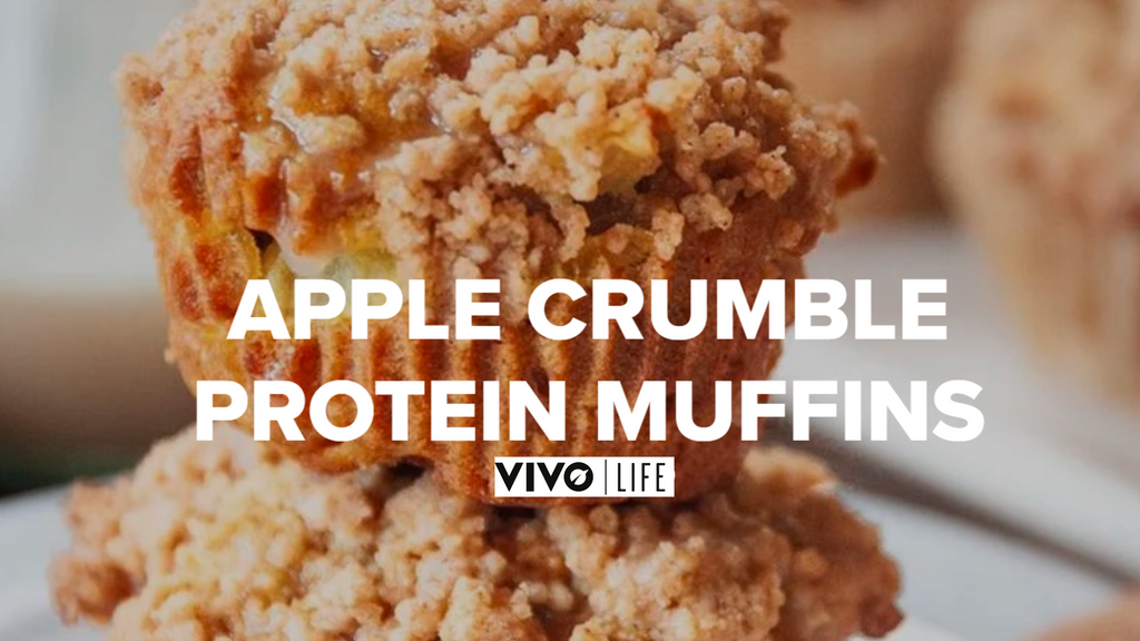 APPLE CRUMBLE PROTEIN MUFFINS