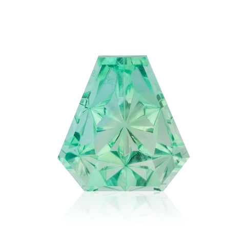 137.20-carat specialty-cut fluorite from New Hampshire by Brett Kosnar, Kosnar Gem Co.
