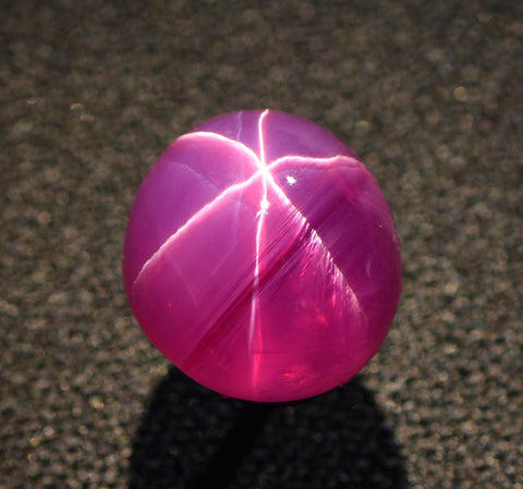 The DeLong Star Ruby, a 100.3-carat star ruby from Myanmar.