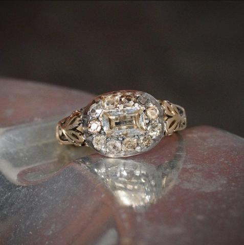 Georgian-era diamond ring