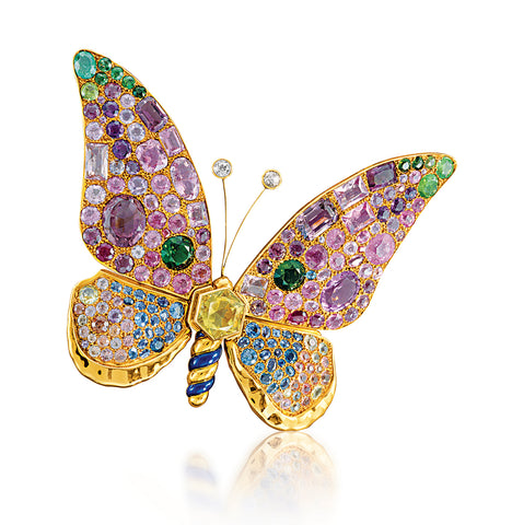 Suzanne Belperron Butterfly Brooch