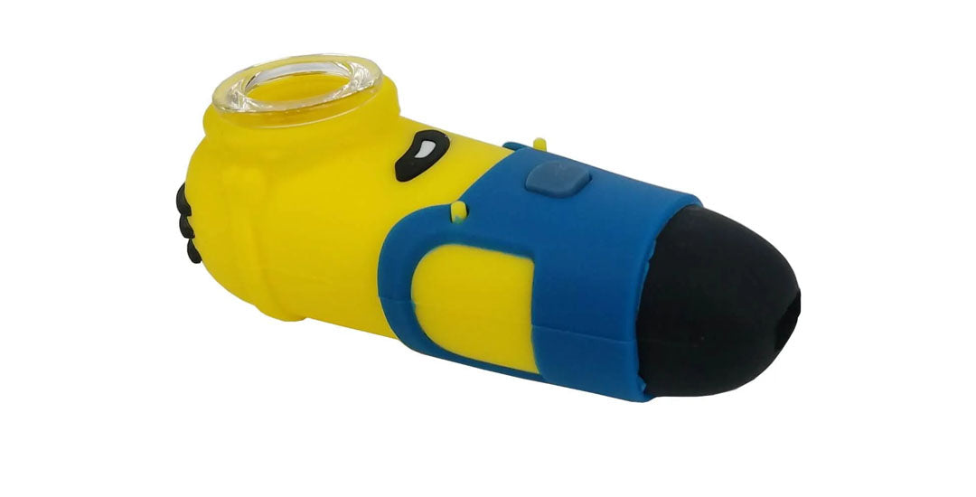 4'' Yellow guy Silicone Pipe