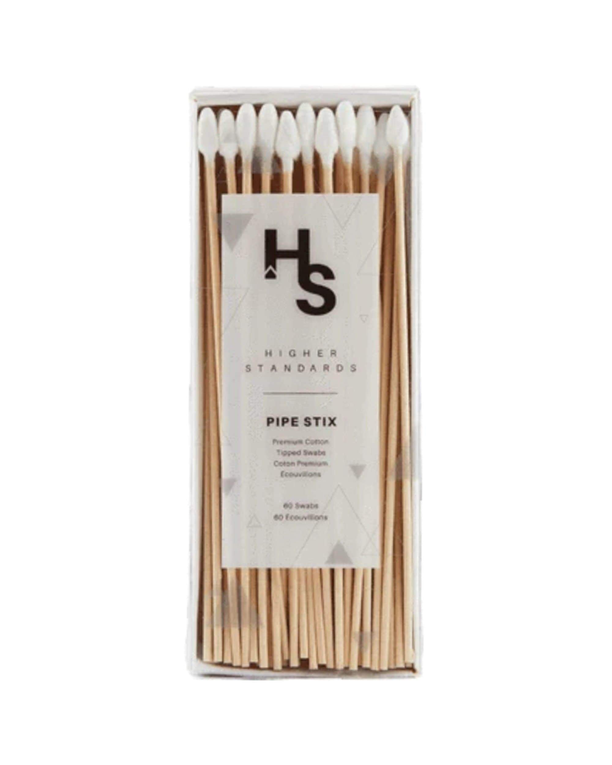 Pipe Stix Cotton Swabs Box of 60 - Higher Standards