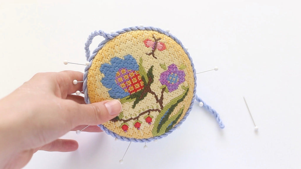 How to Finish Needlepoint in Studio Decor Ornament Frame – Nuts