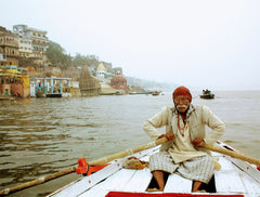 India, Morning Boat Ride, Varanasi