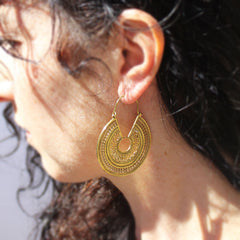 Brass Earrings